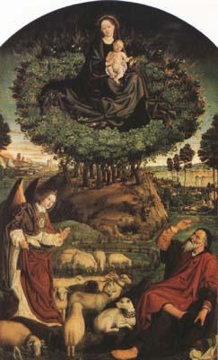 Nicolas Froment Moses and the Burning Bush (mk08) oil painting picture